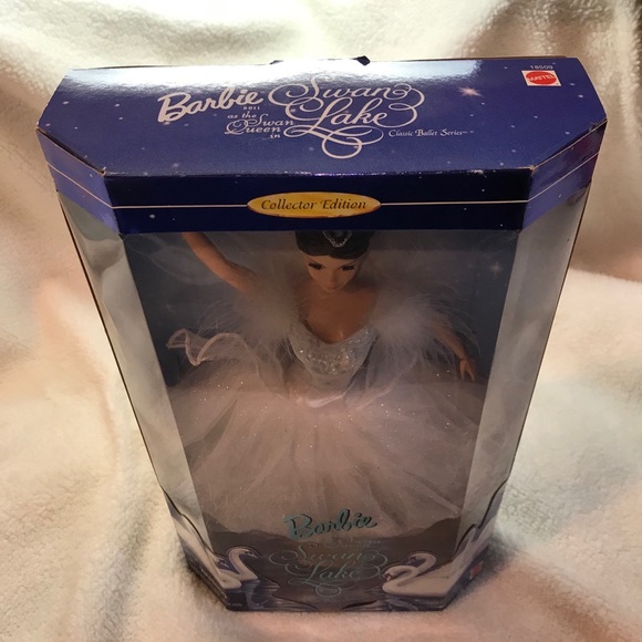 1997 NIB Swan Queen Barbie Doll - Picture 5 of 7